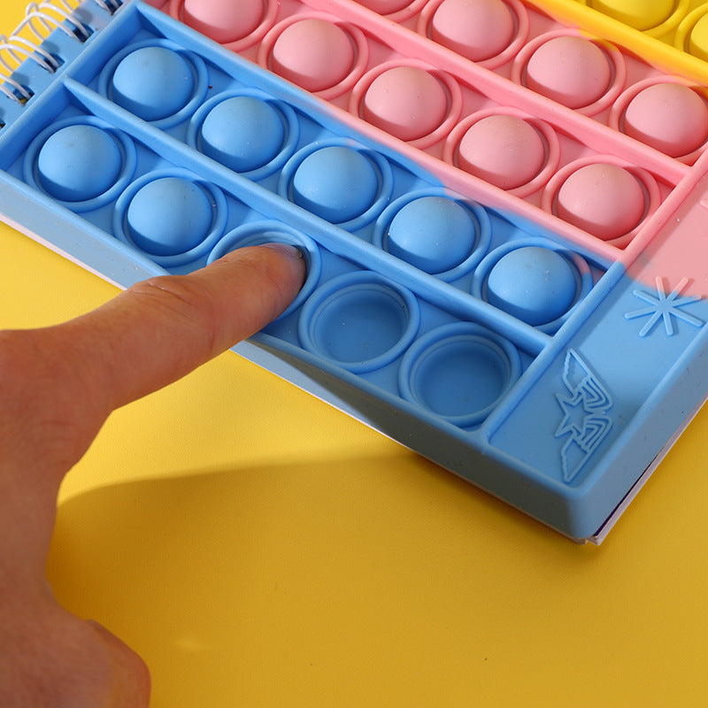 Wholesale Unicorn Silicone Pressure Reducing Press Bubble Notes